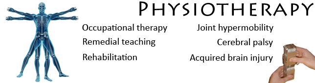 occupational therapy, remedial teaching, rehabilitation, cerebral palsy, acquired brain injury, joint hypermobility