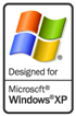 Designed and Verified for Windows XP